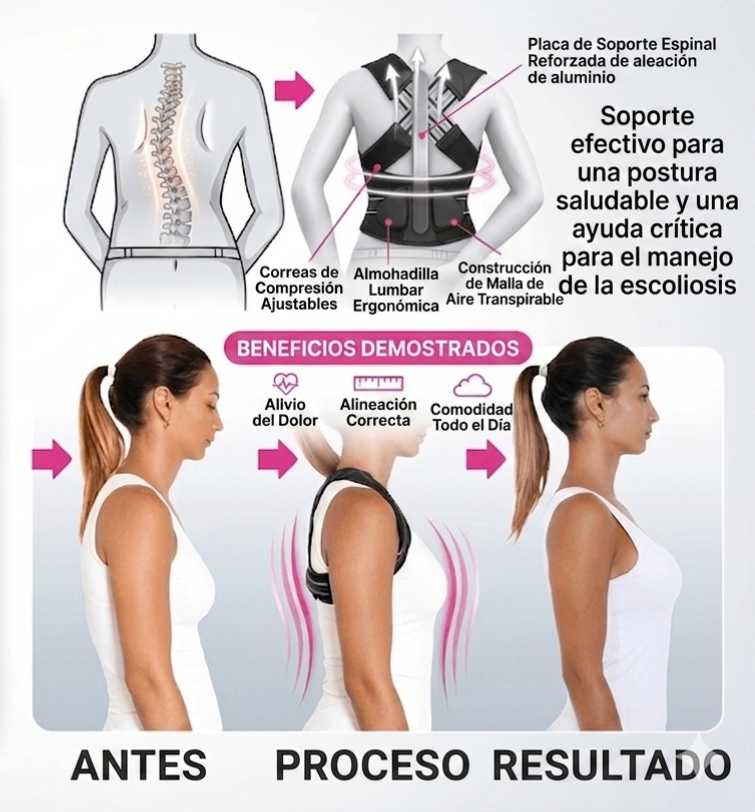 Corrector de Postura para Mujer M/L